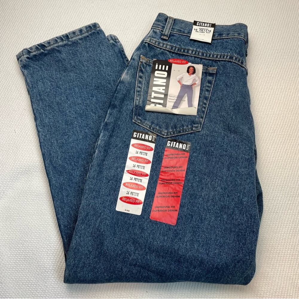 Gitano High Waist Tapered Mom Jeans